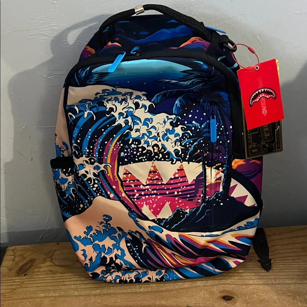 Sprayground CAMOKAWA VICE DLXSR BACKPACK - Picture 1 of 6